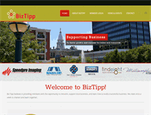 Tablet Screenshot of biztipp.org